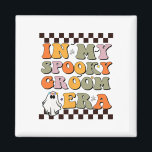 In meiner spöttischen Groom Era Halloween Hochzeit Magnet<br><div class="desc">In meinem spöttischen Bräutigam Halloween-Junggeselinnen-Abschied</div>