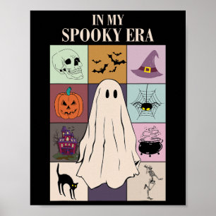 In meiner spöttischen Zeit Spaß Ghost Retro Hallow Poster