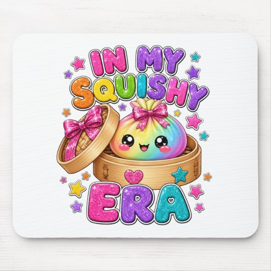 In meiner Squishy-Ära Viral Dumpling Squishy Funke Mousepad (Vorne)