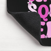 In meiner Support-Kampagne für Groovy Breast Cance Mousepad (Ecke)