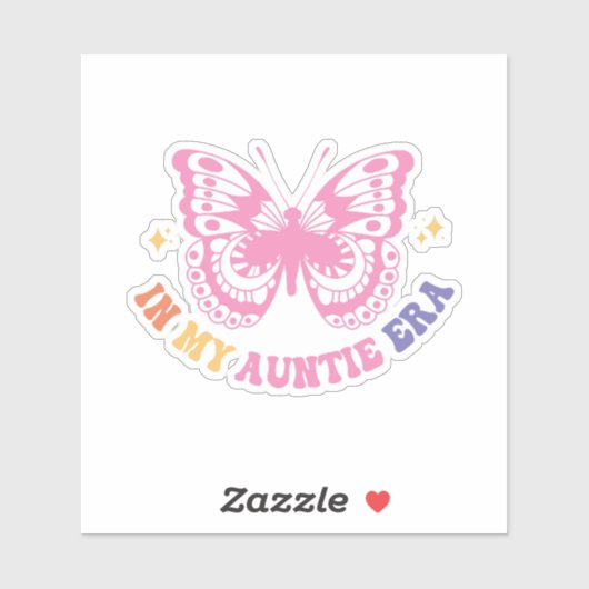 In meiner Tanta-Ära Aufkleber (Blatt)