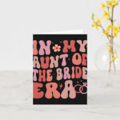 In meiner Tante der Brautzeit Groovy Wedding Day Karte (Gelbe Blume)