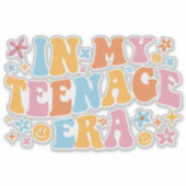 In meiner Teenagerzeit I Aufkleber (Vorderseite)