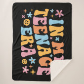 In meiner Teenagerzeit I Sherpadecke (Vorderseite)