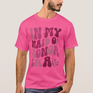 In meiner Trauzeugin Era Groovy Wedding & Bridal S T-Shirt