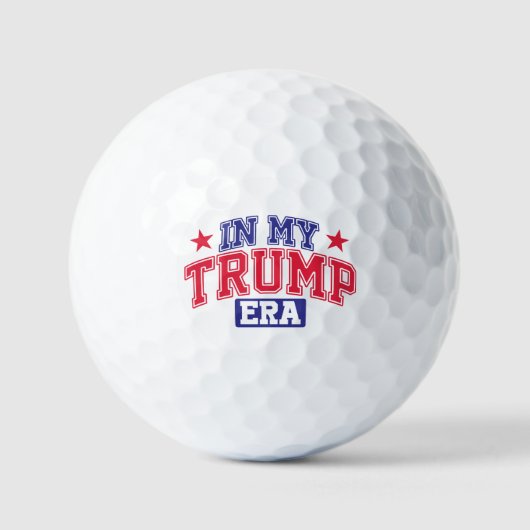 In meiner Trump-Ära Golfball (Vorderseite)