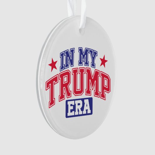 In meiner Trump-Ära Ornament (Vorderseite)