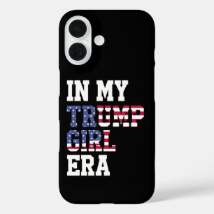 In meiner Trump Girl Ära US 47. Präsident iPhone 16 Hülle