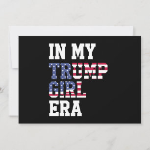 In meiner Trump Girl Ära US 47. Präsident Einladung
