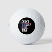 In meiner Trump Girl Era US 47. Präsident Golfball (Vorderseite)