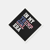 In meiner Trump Girl Era US 47. Präsident Serviette (Ecke)