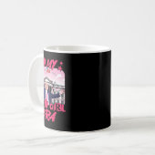In meiner Trump-Mädchenzeit Kaffeetasse (Vorderseite Links)