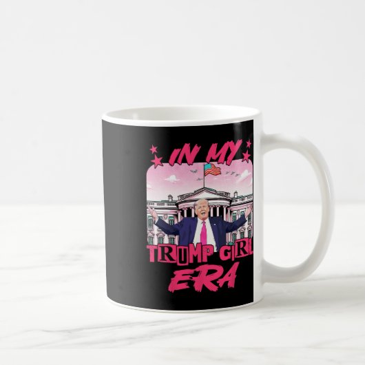 In meiner Trump-Mädchenzeit Kaffeetasse (Rechts)