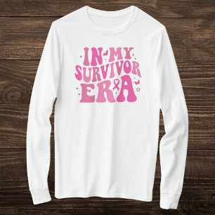 In meiner Überlebenszeit pinkfarbene Brustkrebserk T-Shirt