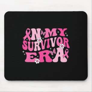 In meiner Überlebenszeit rosa Ribbon Brustkrebs Mousepad
