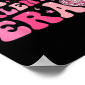 In meiner Valentine Ära Groovy Happy Valentines Da Poster (Ecke)