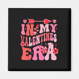 In meiner Valentinenzeit Valentinstag Mädchen 1 Magnet
