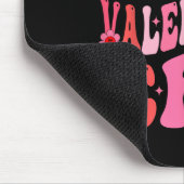 In meiner Valentinenzeit Valentinstag Mädchen 1 Mousepad (Ecke)