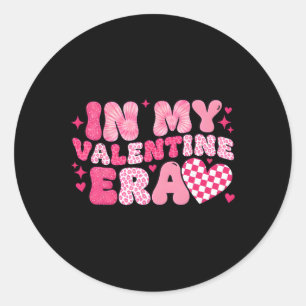 In meiner Valentinstags-Ära Runder Aufkleber