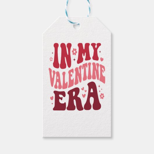 In meiner Valentinzeit Geschenkanhänger (Vorderseite)