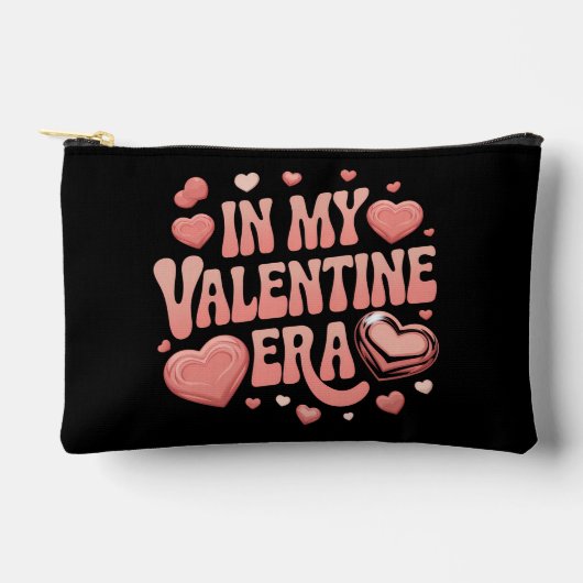 In meiner Valentinzeit Niedlicher Valentinstag Zubehörtasche (Vorderseite)