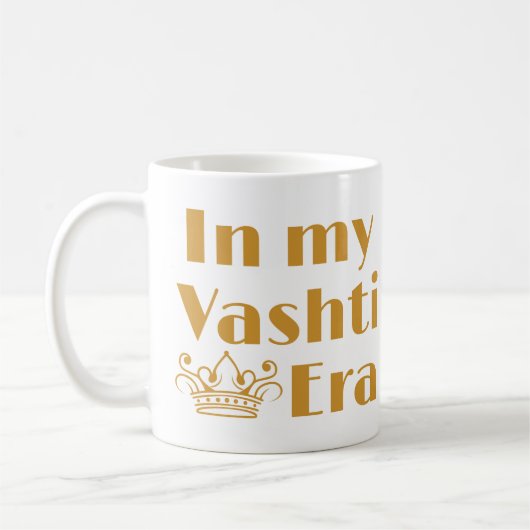 In meiner Vashti-Zeit Purim-Tasse Kaffeetasse (Links)