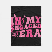 In meiner Verlobten Ära Groovy Bride Junggeselinne Fleecedecke (Vorderseite)