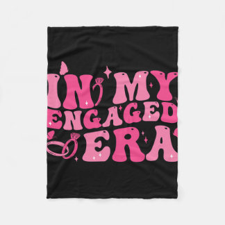 In meiner Verlobten Ära Groovy Bride Junggeselinne Fleecedecke