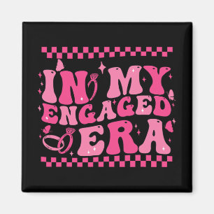 In meiner Verlobten Ära Groovy Bride Junggeselinne Magnet