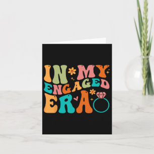 In meiner Verlobten Verlobte-Verlobung Future Brid Karte