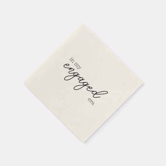 in meiner verlobten Zeit Cocktail Servietten (Ecke)