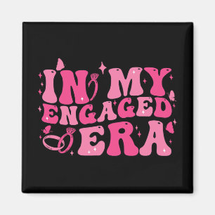 In Meiner Verlobungszeit Groovy Braut Junggesellin Magnet
