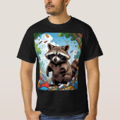 In meiner Verteidigung wurde ich unbeaufsichtigt V T-Shirt (Vorderseite)