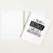 In meiner Verteidigung wurde ich unbeaufsichtigtes Planer (Anzeige)