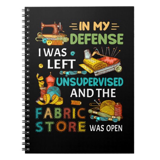 In meiner Verteidigung wurde mir ein unbeaufsichti Notizblock (Vorderseite)