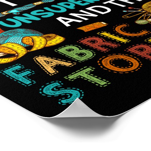 In meiner Verteidigung wurde mir ein unbeaufsichti Poster (Ecke)