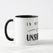 In meiner Verteidigung wurde mir unbeaufsichtigte Tasse (Links)