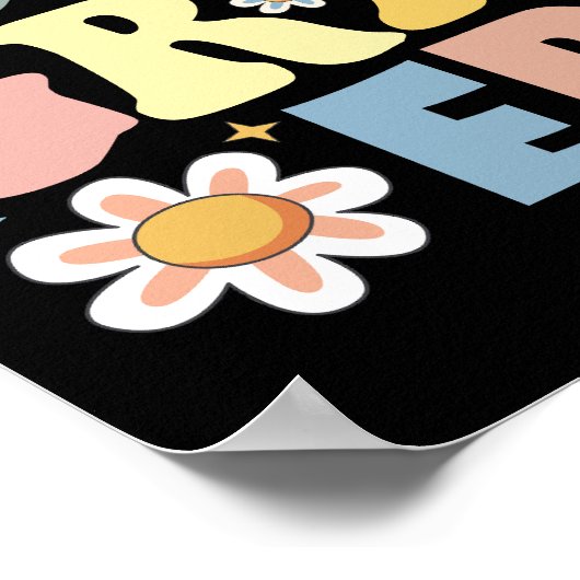 In meiner vierten Klasse wieder zur Schule Poster (Ecke)