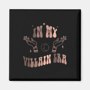 In meiner Villain Ära Retro Schwarze Geschichte Mo Magnet
