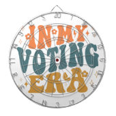 In meiner Wahlperiode kehrt die Wavy zurück Dartscheibe (vorne)