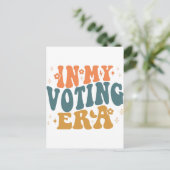 In meiner Wahlperiode kehrt die Wavy zurück Postkarte (Stehend Vorderseite)