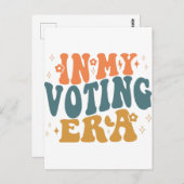 In meiner Wahlperiode kehrt die Wavy zurück Postkarte (Vorne/Hinten)