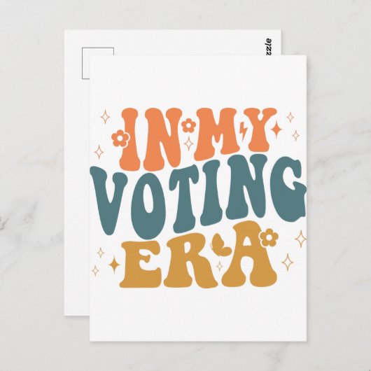 In meiner Wahlperiode kehrt die Wavy zurück Postkarte (Vorne/Hinten)