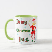 In meiner Weihnachtszeit Elf Niedliche Tasse (Links)