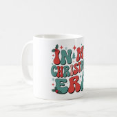 In meiner Weihnachtszeit Niedliche WeihnachtsWeihn Kaffeetasse (Vorderseite Links)