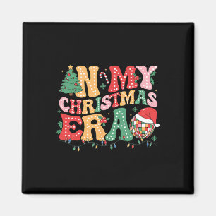 In meiner Weihnachtszeit passt Familie Merry Chris Magnet