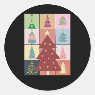 In meiner Weihnachtszeit Weihnachten Weihnachten W Runder Aufkleber