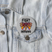 In meiner Welt kämpfe ich Drachen Button (Beispiel)
