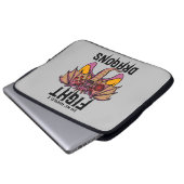 In meiner Welt kämpfe ich Drachen Laptopschutzhülle (Vorne Knopf)