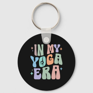 In meiner Yoga-Ära Yoga-Meditations-Workout Yoga C Schlüsselanhänger